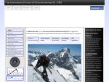 Screenshot of International School of Mountaineering