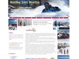Screenshot of Bella Ski Italia