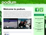 Screenshot of Podium Ski Training