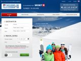 Screenshot of SkiSet - European Ski Hire Discounts