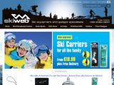 Screenshot of Skiweb - the award winning Ski Carrier