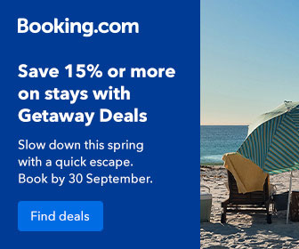 Getaway Deals from Booking.com