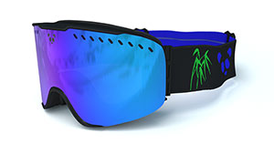 Win Panda RS1-Black Ski Goggles