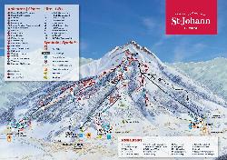 St Johann in Tirol Piste Map