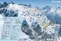 Les Deux Alpes Trail Map