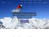 Screenshot of AlpineWeekender
