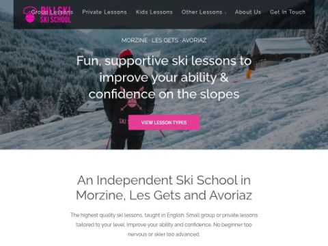 Billski - Individually Tailored Ski Lessons