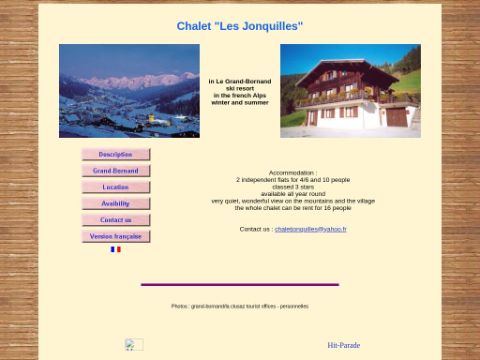 Chalet Les Jonquilles
