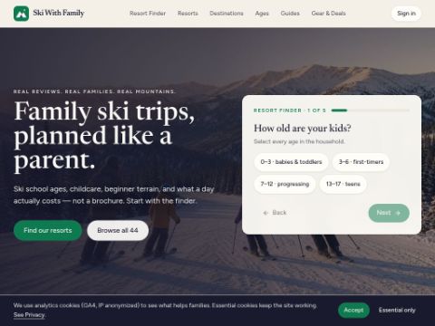 Ski With Family