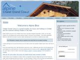 Screenshot of Chalet Grand Coeur