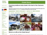 Screenshot of Chalet Savoy