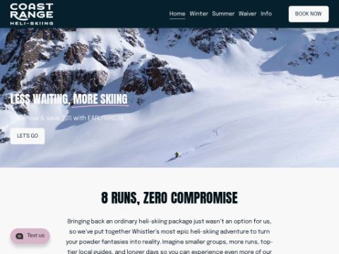 Coast Range Heliskiing