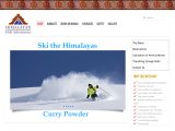Screenshot of Himachal Helicopter Skiing