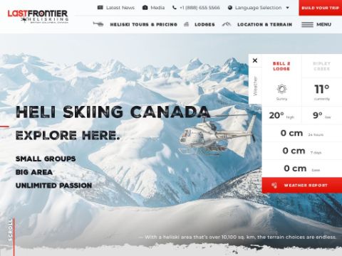 Last Frontier Heliskiing