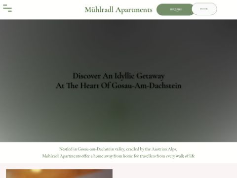Muehlradl Holiday Apartments - Gosau