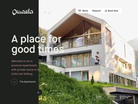 Omaela Apartments St. Anton am Arlberg mit privater Sauna