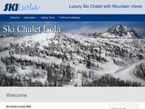 Screenshot of Ski Chalet Isola
