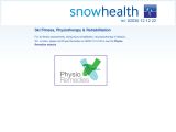 Screenshot of Snow Health