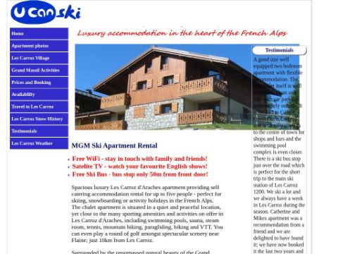 Les Carroz Ski Apartment