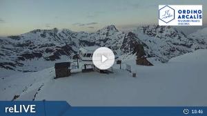 WebCam showing current Snow conditions in Ordino-Arcalís, ©wtvthmb.feratel.com