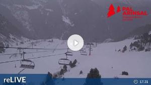 WebCam showing current Snow conditions in Pal-Arinsal, ©wtvthmb.feratel.com