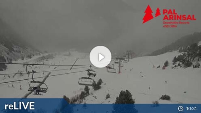 WebCam showing current Snow conditions in Pal-Arinsal