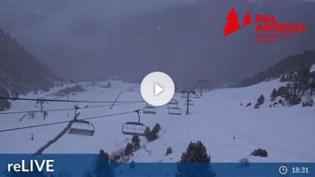 WebCam showing current Snow conditions in Pal-Arinsal