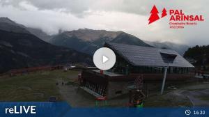 WebCam showing current Snow conditions in Pal-Arinsal, ©wtvthmb.feratel.com