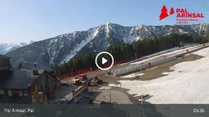 WebCam showing current Snow conditions in Pal-Arinsal, &copy;wtvthmb.feratel.com