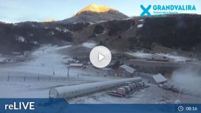 WebCam showing current Snow conditions in Pas de la Casa / Grau Roig