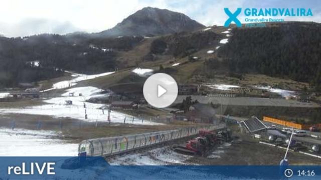 WebCam showing current Snow conditions in Pas de la Casa / Grau Roig