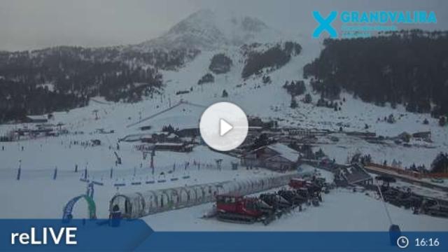 WebCam showing current Snow conditions in Pas de la Casa / Grau Roig