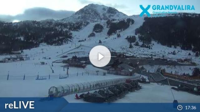 WebCam showing current Snow conditions in Pas de la Casa / Grau Roig