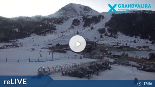 WebCam showing current Snow conditions in Pas de la Casa / Grau Roig