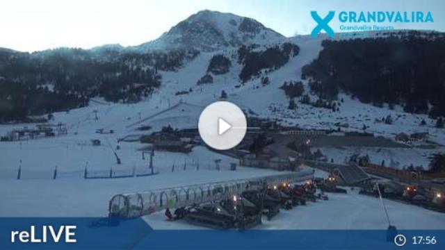 WebCam showing current Snow conditions in Pas de la Casa / Grau Roig