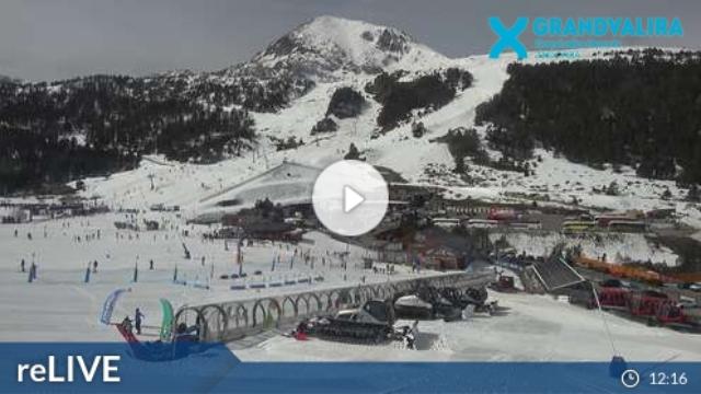 WebCam showing current Snow conditions in Pas de la Casa / Grau Roig