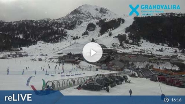 WebCam showing current Snow conditions in Pas de la Casa / Grau Roig