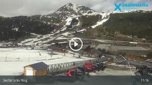 WebCam showing current Snow conditions in Pas de la Casa / Grau Roig, &copy;wtvthmb.feratel.com