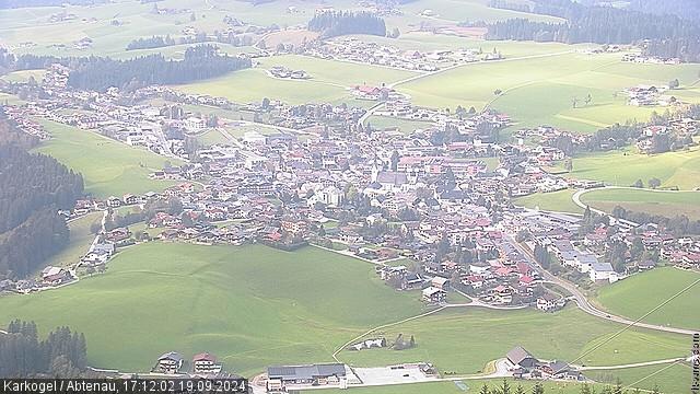 WebCam showing current Snow conditions in Abtenau