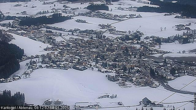 WebCam showing current Snow conditions in Abtenau