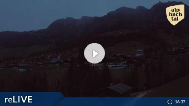 WebCam showing current Snow conditions in Alpbach