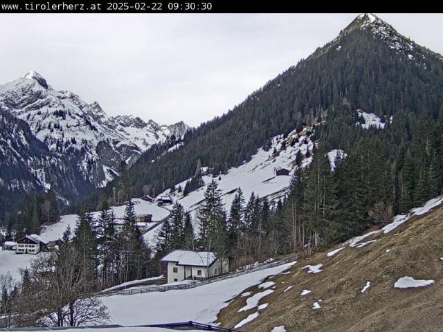 WebCam showing current Snow conditions in Bach