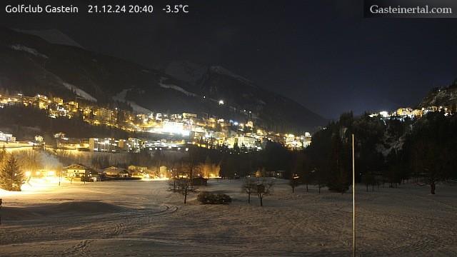 WebCam showing current Snow conditions in Bad Gastein