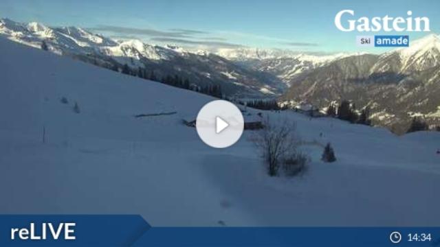 WebCam showing current Snow conditions in Bad Gastein