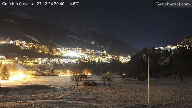 WebCam showing current Snow conditions in Bad Gastein