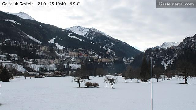 WebCam showing current Snow conditions in Bad Gastein