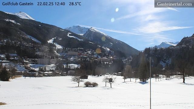 WebCam showing current Snow conditions in Bad Gastein