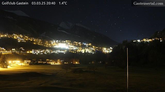 WebCam showing current Snow conditions in Bad Gastein