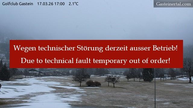WebCam showing current Snow conditions in Bad Gastein