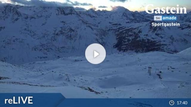 WebCam showing current Snow conditions in Bad Gastein